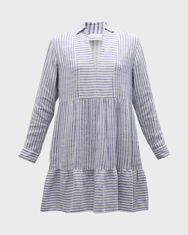 St. Lucia Striped Mini Dress